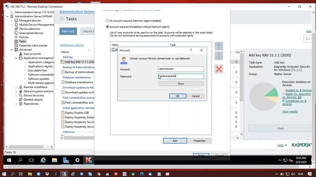 Remove aplikasi via Kaspersky Security center смотреть онлайн