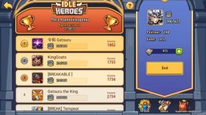 Idle Heroes vip 3 аккаунт по сравнению с аккаунтом без доната