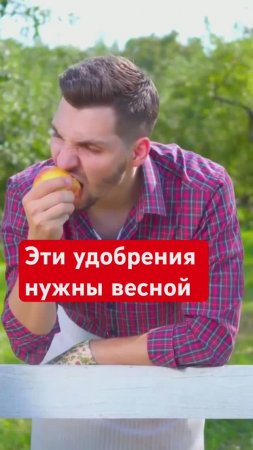 Как и зачем удобрять сад весной🍏🍒