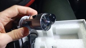 Светодиодные лампы H4 bi led линзы белый желтый
