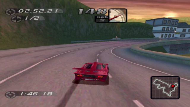 Need for Speed: High Stakes - Fastest Laps in Landstrasse with Mercedes CLK-GTR and McLaren F1 GTR смотреть онлайн