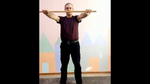 ОРУ с гимнастической палкой. Овчинников А А