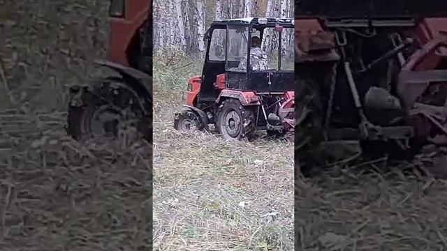 На что способен #минитрактор , #Обзор проделанных работ в #ЛПХ