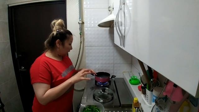 Готовим салат или закуску(панчан)из чесночных стрелок