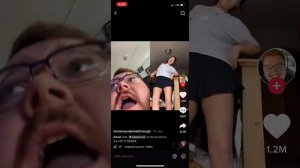 Best of “aah” girl hitting bed frame TikTok duets compilation