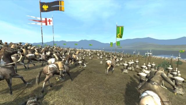 A great attack of the Crusaders on the city of Istanbul - Medieval 2 total war mobile gameplay смотреть онлайн