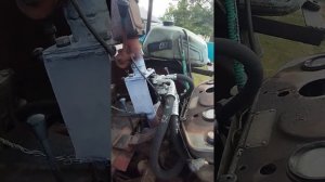 установка насос дозатора на мамонт. т25