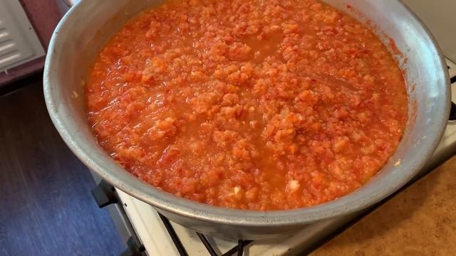 Очень вкусная кабачковая икра на зиму/готовим сами