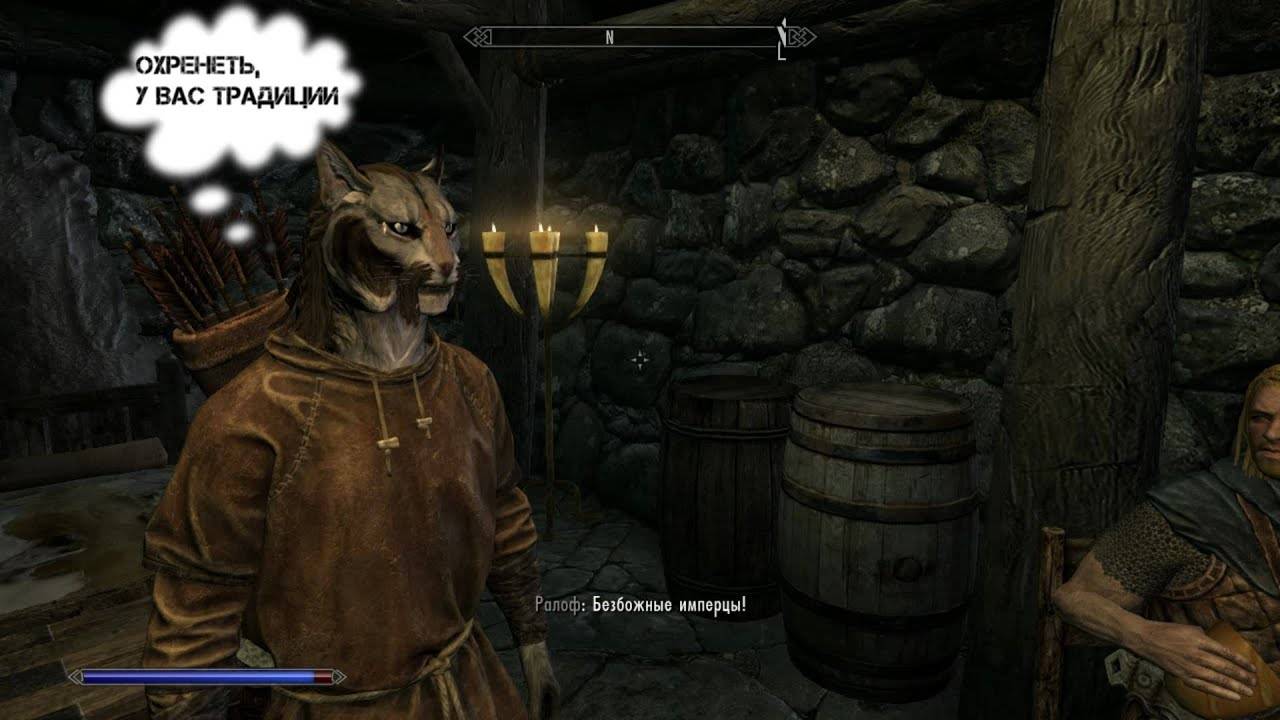 Мысли Довакина. #1 побег из Хелгена. TES V Skyrim