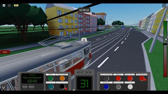 Оживляем канал Roblox Rails of Ostrava Новогодняя Tatra K2 и не удачная поездка на Tatra T1 смотреть онлайн