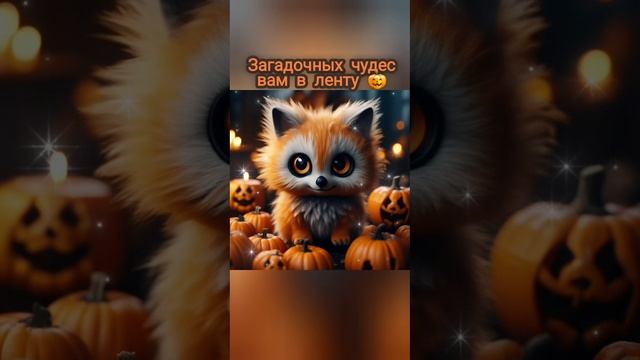 Ну что, все подготовили костюмы? Праздник не за  горами. Загадочных чудес вам в ленту