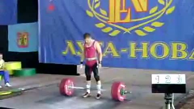 Ненадов Максим, толчек 182 кг, Чемпионат Украины 2009, в/к до 77 кг смотреть онлайн