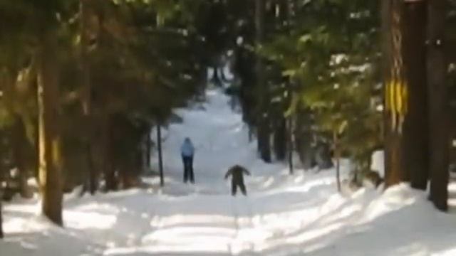 Очень маленький лыжник на горках смотреть онлайн