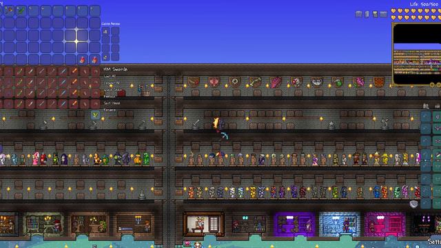 Terraria Introducing The builders Workshop world and equiping boss items (Litterally) смотреть онлайн