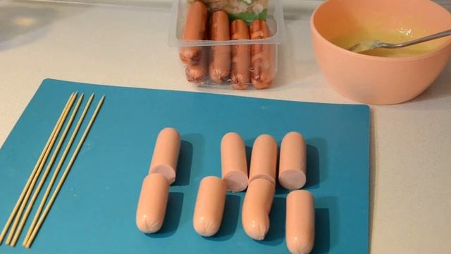 СОСИСКИ В КЛЯРЕ НА ШПАЖКАХ