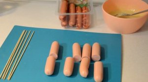 СОСИСКИ В КЛЯРЕ НА ШПАЖКАХ