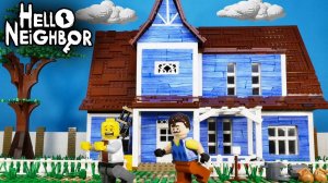 LEGO Самоделка Дом Соседа / Hello Neighbor MOC / Запуск МЕРЧА