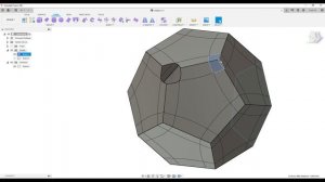 P.32. Ported Dodecahedron in Fusion 360 / Выворачиваем Додекаэдр во Fusion 360