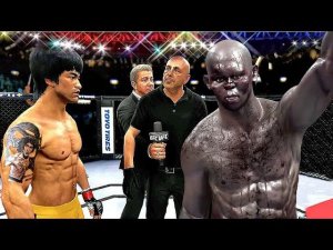 UFC 4 Bruce Lee vs. The Golum - Who Wins in This Epic EA Sports UFC 4 Showdown?