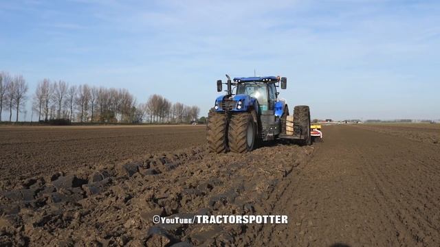 The Trike Tractor | Celeriac Harvest, Ploughing & Sowing | New Holland T7.270 + Pottinger Aerosem V смотреть онлайн