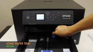 Epson WorkForce WF-7310 Setup, Wireless Setup, Load Paper, Install Ink, Add in Windows, Test Print