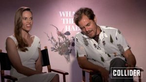 Hilary Swank & Michael Shannon Share Dreams of Traveling and Figure Skating