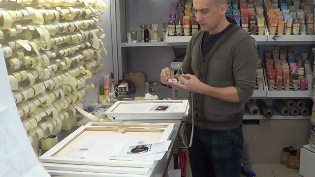 Как делают картины по номерам