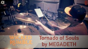 Wicked Rumble - Tornado of Souls (Megadeth) | Александр Смирнов #drumcover