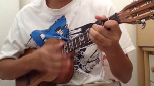 American boy ukulele cover