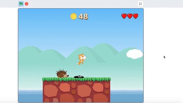 Best Scratch Game - Scratchnapped (a Mario style platform game) - All Coins смотреть онлайн