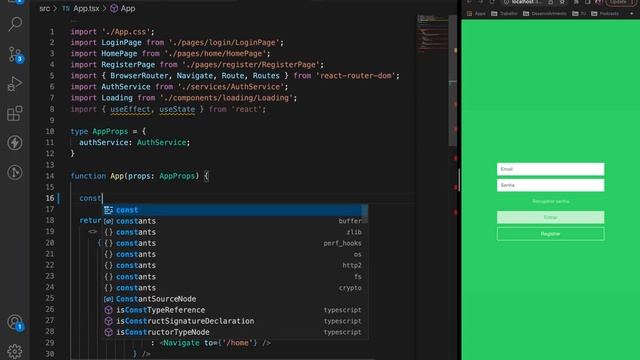 ReactJs - Mantendo o usuário logado com Context API - #13 смотреть онлайн