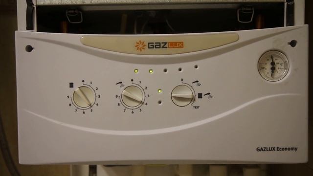 газовый котел GAZlux/ Неправильная работа котла. смотреть онлайн