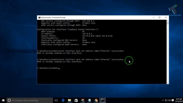 How To Assign IP Address Using CMD in WIndows 10 смотреть онлайн