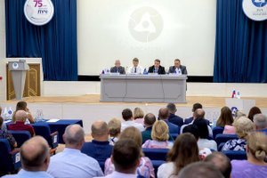 Глава Подольска посетил НИИ НПО "Луч"