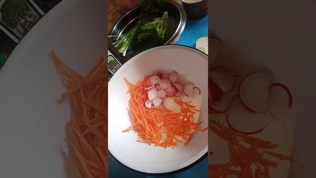 САЛАТ ВИТАМИННЫЙ/ИЗ БОБОВ МАША/ КАК ПРИГОТОВИТЬ/ #Shorts /@ ВКУСНАЯ КУХНЯ. АЛЛА КОРБУТ