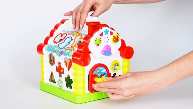 Сортер Huggeland «Домик» смотреть онлайн