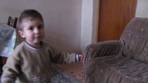 Прикол. Маленький боксер. Лёвик. Lyovik