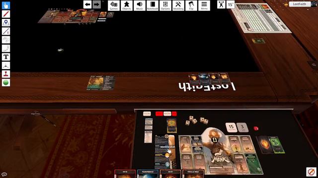 Dice Throne Adventures TTS Solo - Monk -Fallen Gun Slinger смотреть онлайн