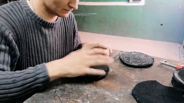 Изготовление кругов для полировки металла и дерева#обучающиевидео