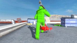 Overpowered Boss NPC fights the Smart AI! (with Active Ragdoll Physics)