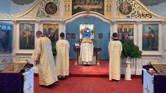 Divine Liturgy (Света Литургија) - "Palm Sunday" - Apr 17, 2022 смотреть онлайн