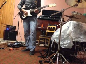 Gary Moore-the loner (cover) Victor Custom Preamp+ Cris Custom ScreamerTest Demo