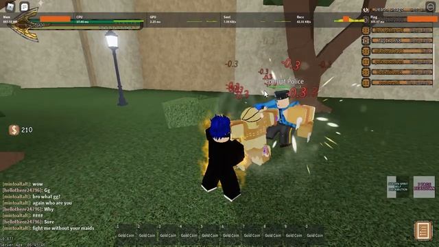 [YBA] Обзор на стенд Gold Experience смотреть онлайн