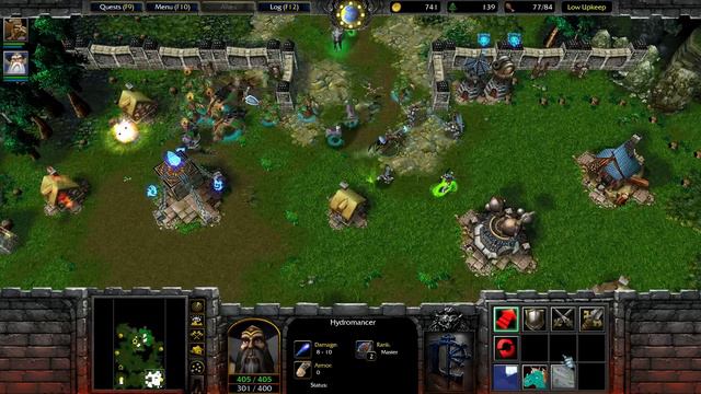 King Garithos wipes out the entire Night Elf civilization and burns the World Tree