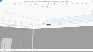 Homestyler. Как смоделировать многоуровневый потолок  с подсветкой