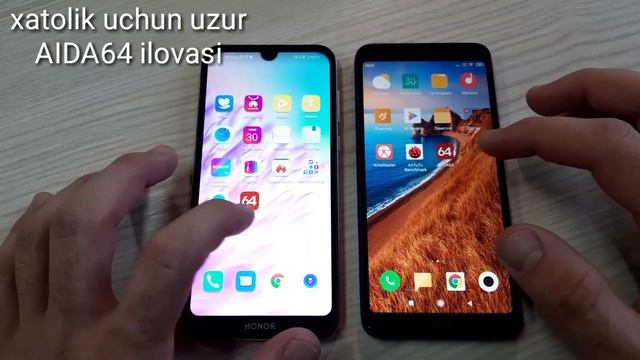 REDMI 7A va HONOR 8s UZBEK TILIDA #texnouz #egamov #uzbekchaobzor смотреть онлайн