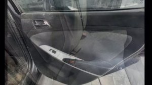 Химчистка салона Hyundai Accent.