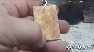 Нанесение патины на бронзу. Инструкция и результат. #патинабронзы #патинанабронзу