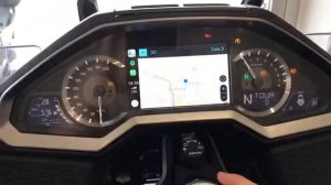 Honda Gold Wing 1800 Apple CarPlay