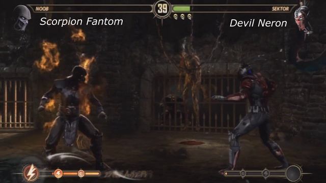 Mortal Kombat 9 С Комментариями Scorpion Fantom vs Devil Neron Часть 2 смотреть онлайн